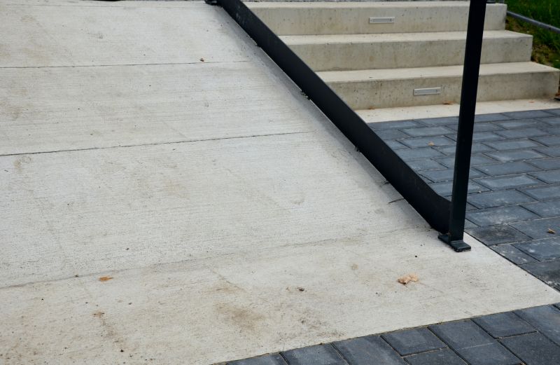 Ada Ramp Installation detail